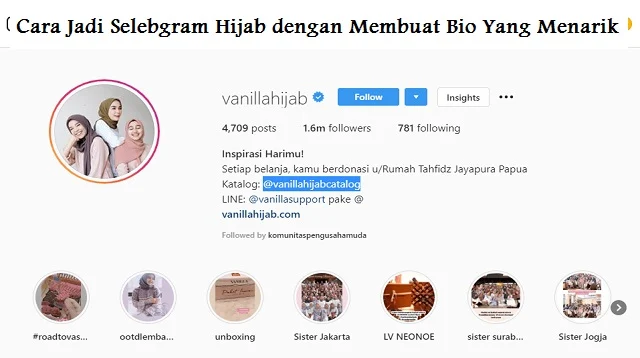 Cara Jadi Selebgram Hijab