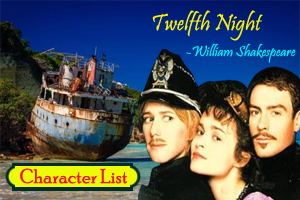 Twelfth Night by William Shakespeare: Character List