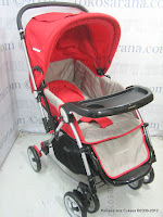 1 Kereta Bayi BabyDoes CH362 Crusader dengan 3 Layer Canopy