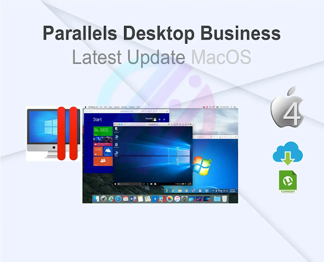 Parallels Desktop Business Edition 18.3.2 (53621) Latest Update 4MacOS