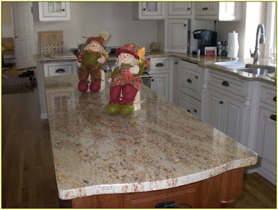 granite and marble kitchen