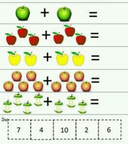 Penjumlahan Untuk Anak Tk / LEMBAR KERJA MATEMATIKA UNTUK ANAK USIA DINI MENYENANGKAN ...