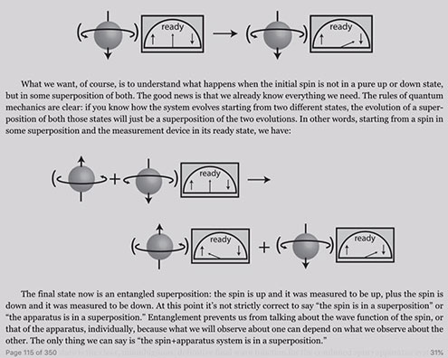 In "Things Deeply Hidden" this illustration introduces the Multi-World measurement process (Source: Palmia Observatory)