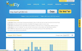 Cara Menghasilkan Uang dari Internet dengan Link AdF.ly