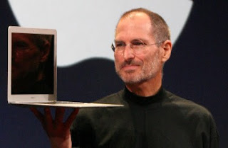 steve jobs, laptop computers, macbook air