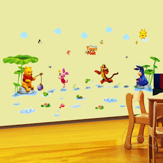 Gambar Wallpaper Dinding Winnie the Pooh Terbaru dan Lucu 200162