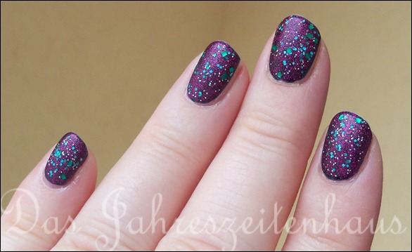 mattified glitter