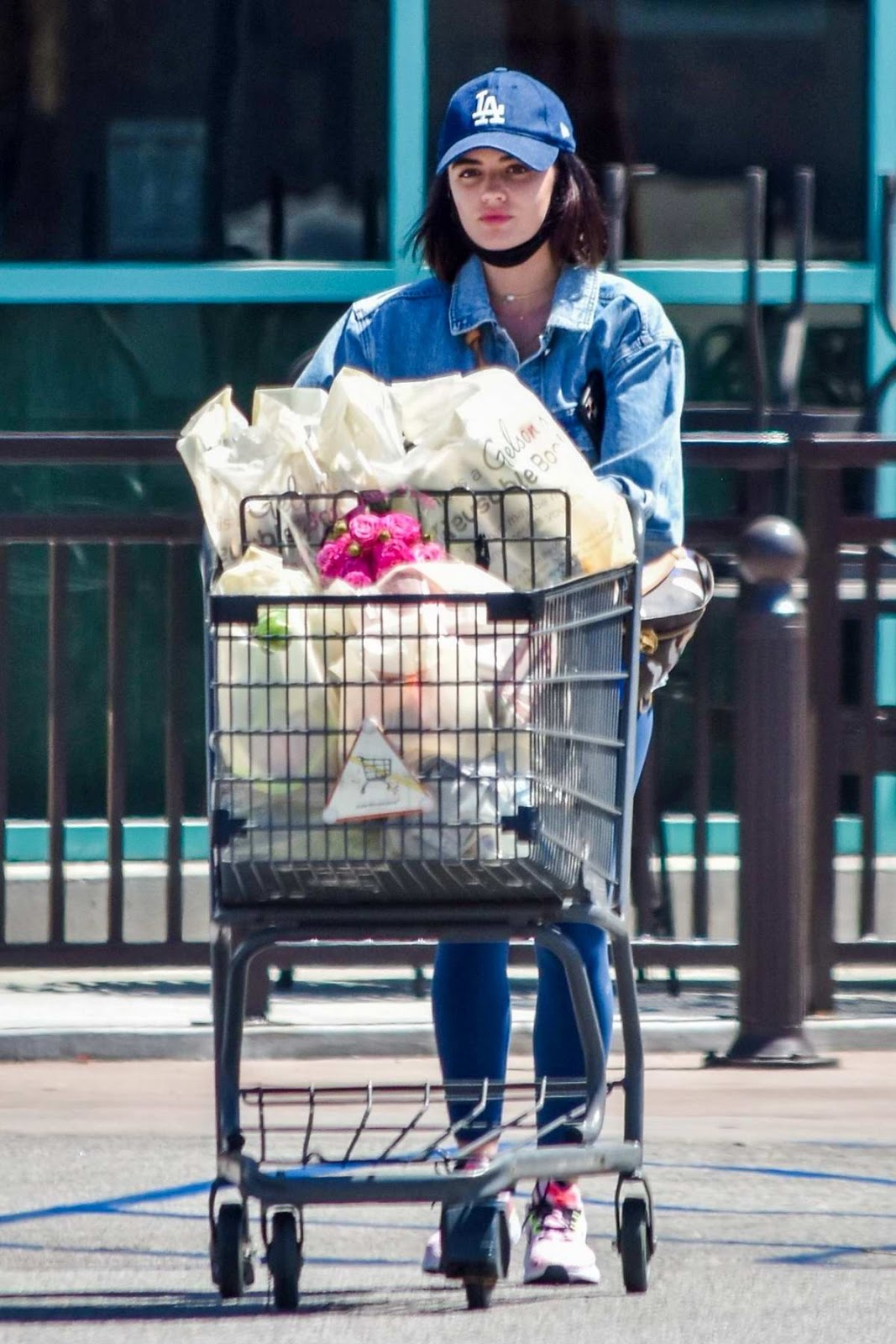 Lucy Hale high street fashion style latest photo