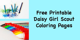 Leader Resource-Free Printable Daisy Girl Scout coloring pages