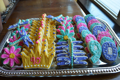90 Birthday, Dragon Fly Cookie, Flower Cookies, Daisy Cookies
