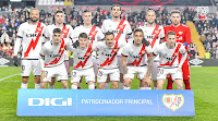 RAYO VALLECANO DE MADRID. Temporada 2021-22. Bebé, Santi Comesaña, Sergi Guardiola, Catena, Mario Suárez, Luca Zidane. Óscar Valentín, Fran García, Álvaro García, Óscar Trejo y Balliu. RAYO VALLECANO DE MADRID 0 REAL MADRID C. F. 1 Sábado 26/02/2022, 18:30 horas. Campeonato de Liga de 1ª División, jornada 26. Madrid, estadio de Vallecas: 9.952 espectadores. GOLES: 0-1: 83’, Karim Benzema.