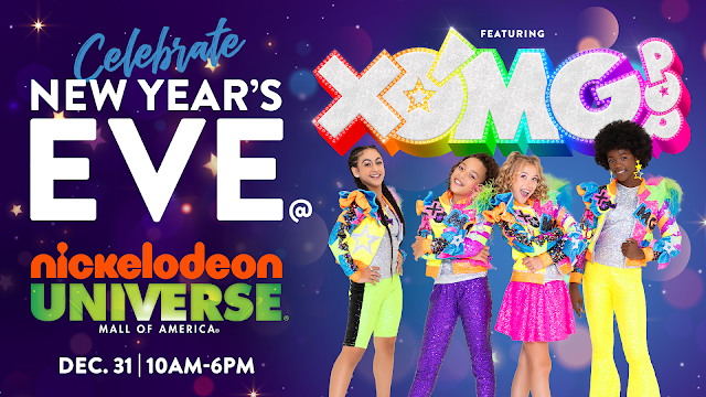 Celebrate New Year’s Eve With XOMG POP! at Nickelodeon Universe at Mall of America