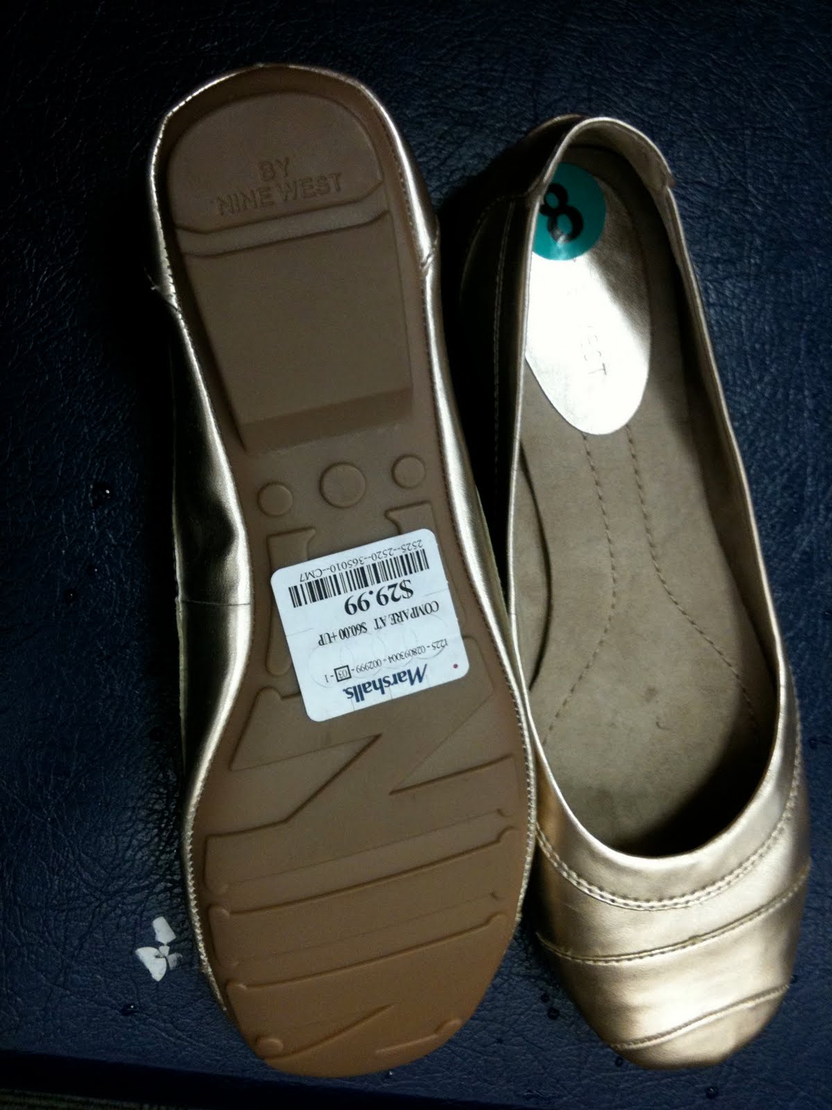 ... Talk: MARSHALLS Try Ons: SÃ¶fft gladiator and Nine West ballet flat