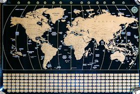 mappa mondo poster amazon