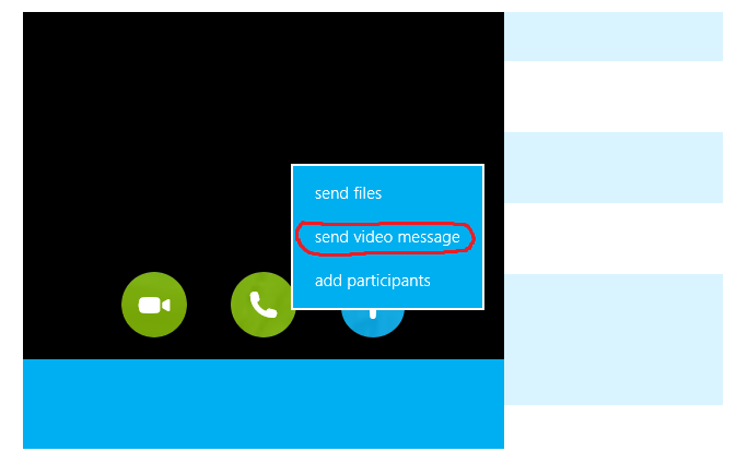 Ahora si ya es posible dejar mensajes de vídeo para Skype en Windows 7 y 8