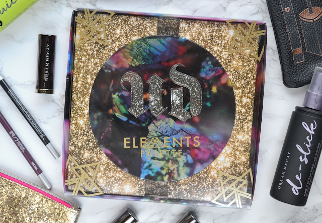 Urban Decay Elements Eyeshadow Palette with Makeup Look and Swatches