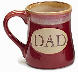 Burton & Burton's Inspirational Marsala Red Dad Coffee Mug