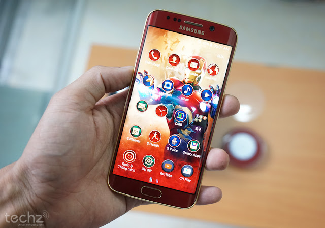 Galaxy S6 Edge phiên bản Iron Man về Việt Nam giá gần 60 triệu đồng