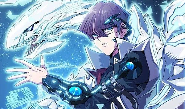 Seto Kaiba blue eyes white dragon