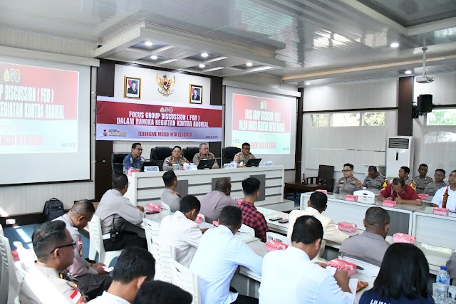  *Sinergi Tangkal Radikalisme, Polri Gelar FGD di Kupang Bertema “Teroris Musuh Kita Bersama”*