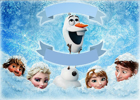 free Frozen snowman cards birthday