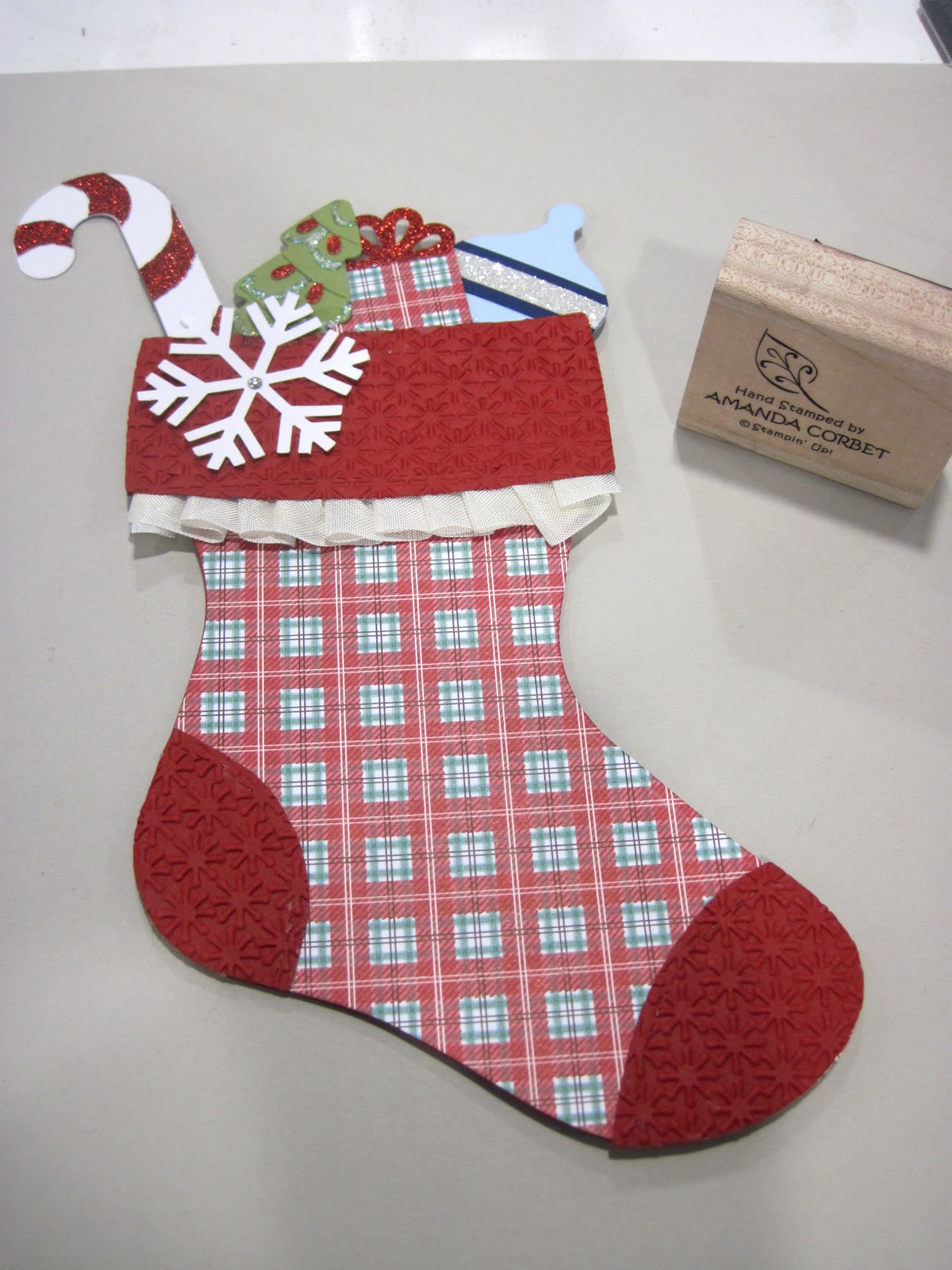 Stocking Gift Card Holder