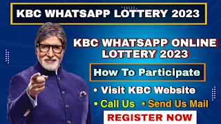 KBC Whatsapp Lottery Winners List