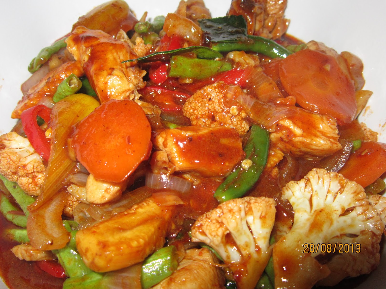  Ayam  Paprik  Paprik  Chicken Malaysian Spice