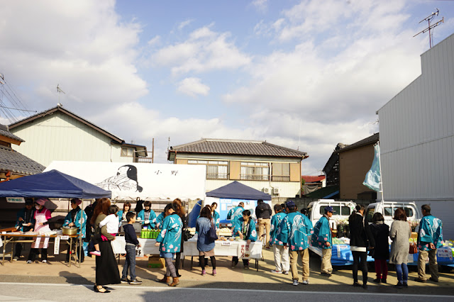富岡市の軽トラ市：小野地区