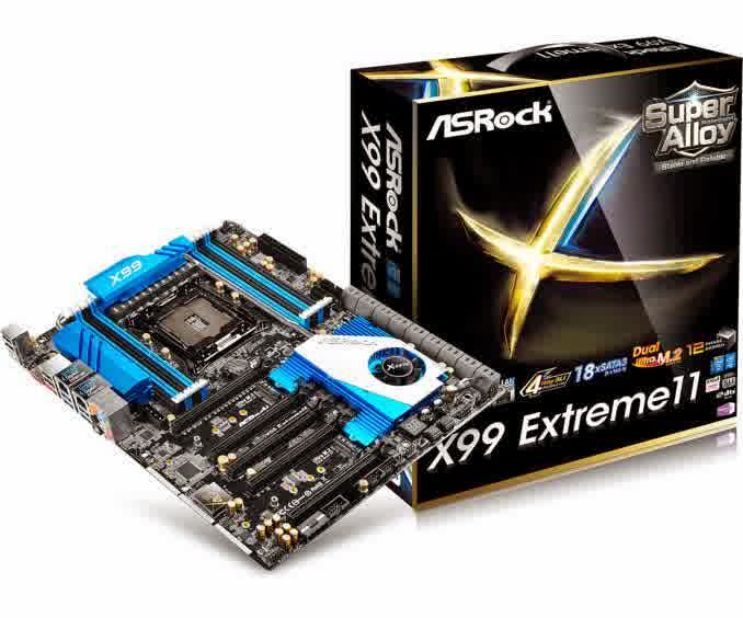 ASRock X99 Extreme-11 - Eighteen SATA Ports with Haswell - E Review