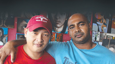 Andrew Chan, left, and Myuran Sukumaran