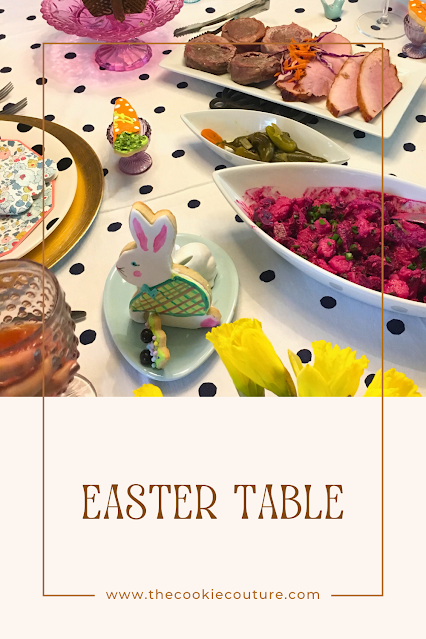 Elevate Your Easter Table with DIY Decorated Cookies: Fun and Personal Touches Easter table, tablescapes, Table decor, Easter table decor, decorated cookies blogs, easy cookie decorating, Easter cookies