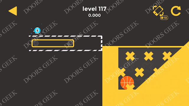 Ball & Ball Level 117 Solution, Walkthrough, Cheats for android and ios