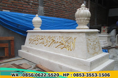 Harga Makam Marmer, Contoh Makam Marmer Hitam, Gambar Kijing Makam Marmer