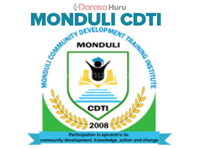 Monduli Community Development Training Institute Joining Instruction & Fee Structure 2024/2025