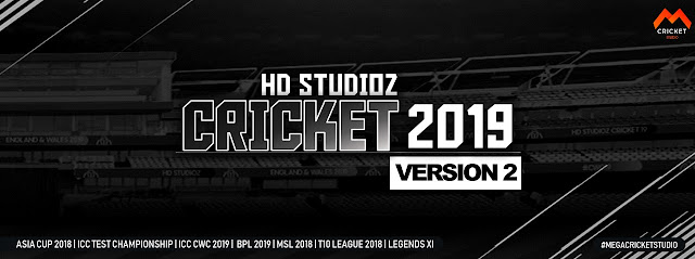 HD StudioZ Cricket 19 Version 2 INTERNATIONAL