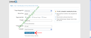 cara mendaftar linkedin