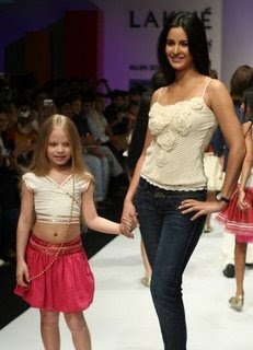 Katrina in a Fashion Show