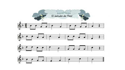 Canción para flauta: "El saludo de Thor" | Eduplaneta Musical