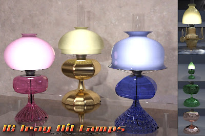 IG Iray Oil Lamps