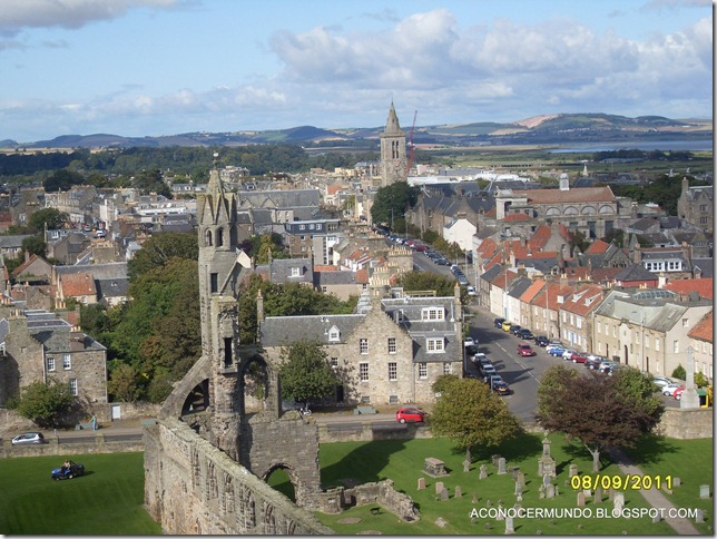 St. Andrews. Catedral. Panorámicas desde Torre de St. Rules-SDC14138