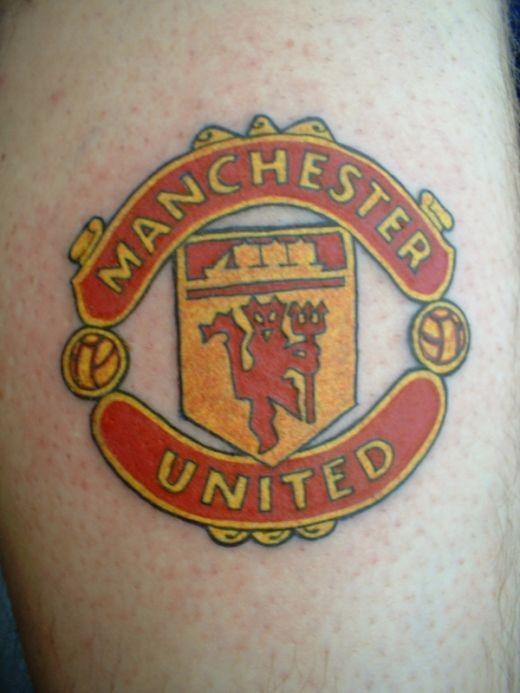 Manchester United football Tattoos