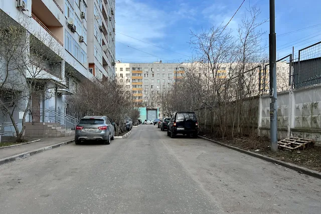 Истринская улица, Рублёвское шоссе, дворы, жилой комплекс «Пальмира»