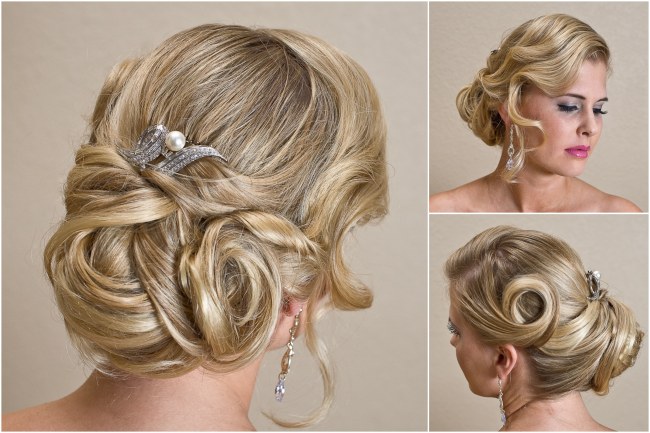 And 2011 brides will continue with the 2010 popular side hairstyle 