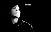 Imagem de FundoBe Free, com fundo preto (be free fundo preto imagens imagem de fundo wallpaper para pc computador tela gratis ambiente de trabalho)