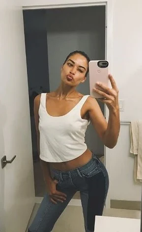 Shanina Shaik Perky August 2017