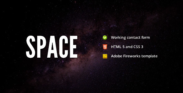 Space - Minimalist Portfolio Template - Photography Creative