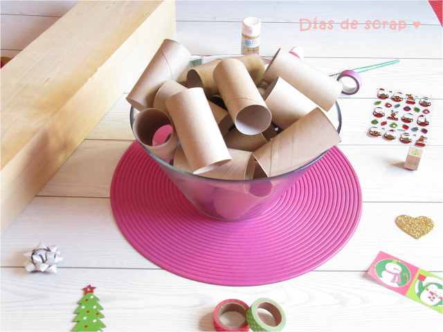 diy paso a paso calendario de adviento navidad niños