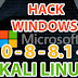 hacker windows kali linux