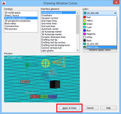 mengganti background autocad 02